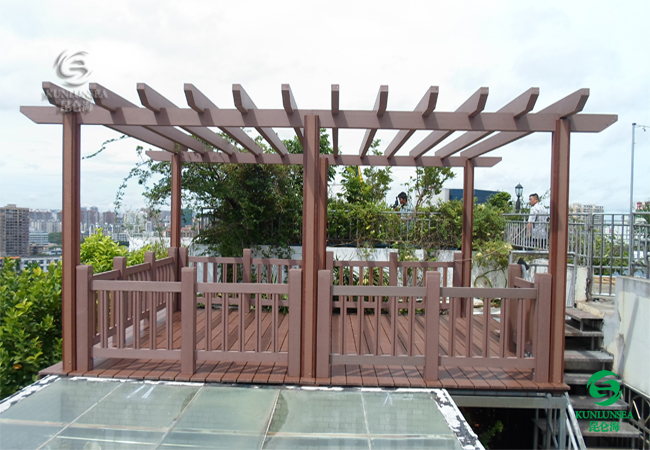 Hainan Building Roof Pergola